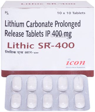 Lithic 400mg Tablet SR