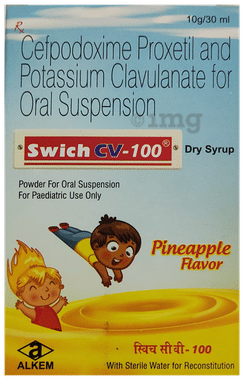 Swich CV 100 Dry Syrup Pineapple