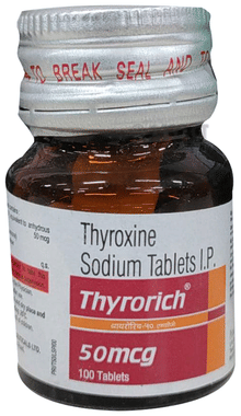 Thyrorich 50mcg Tablet