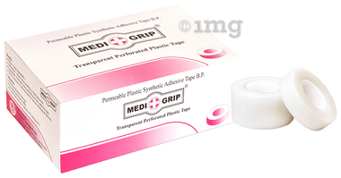 Medigrip Transparent Perforated Plastic Tape 5cm x 9.1m