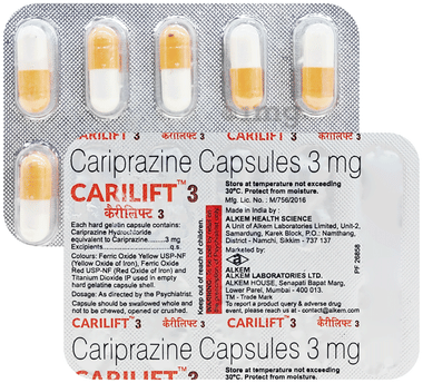 Carilift 3mg Capsule