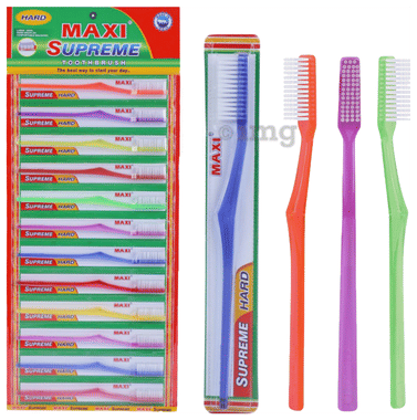 Maxi Supreme Hard Toothbrush Maxi Supreme Hard Toothbrush