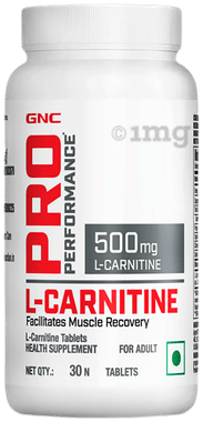 gnc l carnitine 500 120 capsules GNC Pro Performance L-Carnitine 500mg for Muscle Recovery | Tablet: Buy  bottle of 30.0 tablets at best price in India