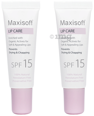 Maxisoft Lip Care SPF 15 (10gm Each)