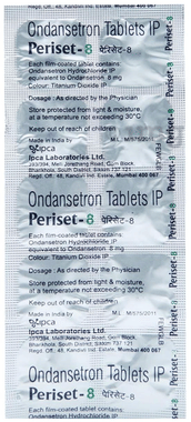 Periset 8mg Tablet