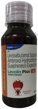 Levolin Plus Jr Expectorant Strawberry