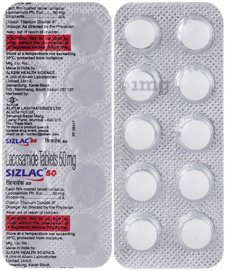 Sizlac 50mg Tablet
