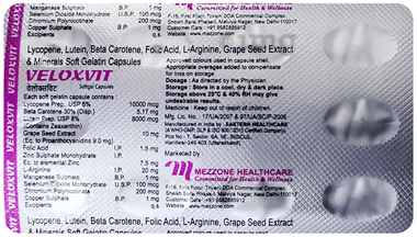 Veloxvit Soft Gelatin Capsule Veloxvit Soft Gelatin Capsule