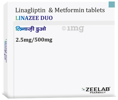 Linazee Duo 500mg/2.5mg Tablet