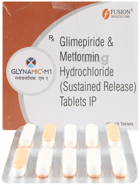 Glynamic M 1mg/500mg Tablet