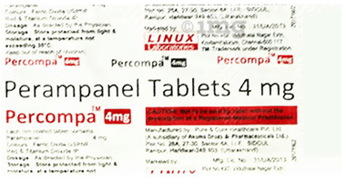 Percompa 4mg Tablet