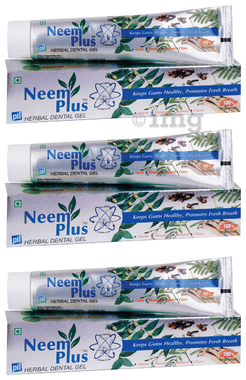 PIL Neem Plus Herbal Dental Gel (100gm Each)