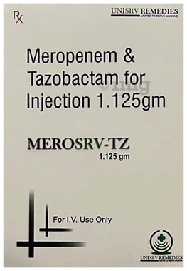 Merosrv-TZ 1.125 gm Injection