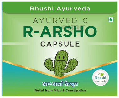Rhushi Ayurveda R-Arsho Capsule Rhushi Ayurveda R-Arsho Capsule