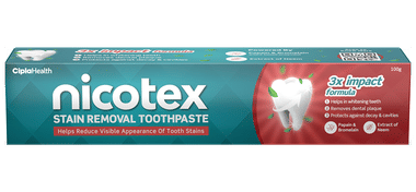 Nicotex Stain Removal Toothpaste
