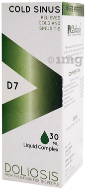 Doliosis D7 Cold Sinus Liquid Complex Doliosis D7 Cold Sinus Liquid Complex