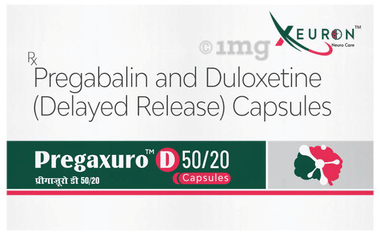 Pregaxuro D 50/20 Capsule DR