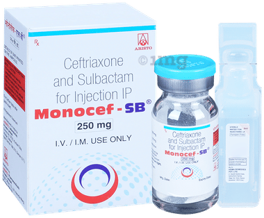 Monocef-SB 250mg/125mg Injection