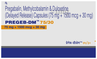 Pregeb-DM 75/30 Capsule DR