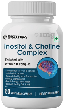 Biotrex Inositol and Choline Complex Vegetarian Capsule Biotrex Inositol and Choline Complex Vegetarian Capsule