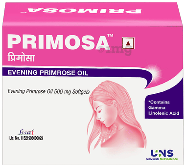 Primosa  500mg Evening Primrose Oil Softgel