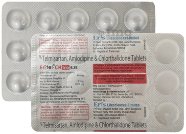 ERItel CH Trio 40mg/5mg/6.25mg Tablet