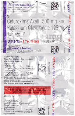 Zefu-CV 500 Tablet