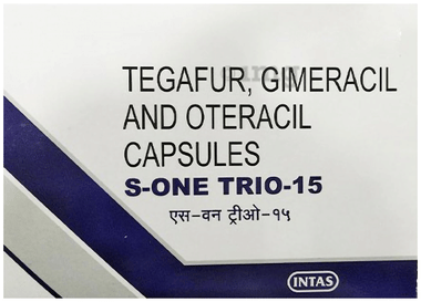 S One Trio 4.35mg/11.8mg/15mg Capsule