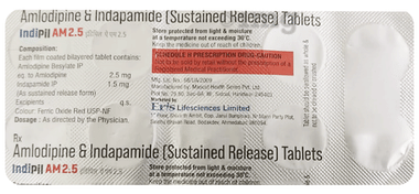 Indipil AM 2.5mg/1.5mg Tablet