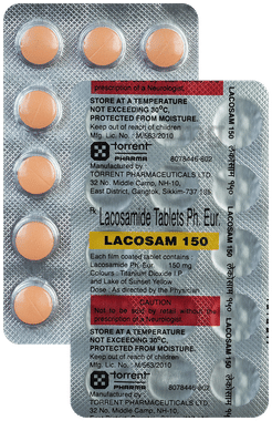 Lacosam 150 Tablet
