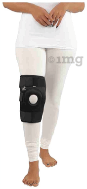 Nebula NR 181 Prem. P.O. Hinged Knee Brace 12 inch XXL Black