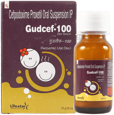 Gudcef 100mg/5ml Syrup