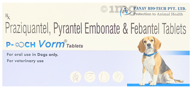 P-ooch Vorm Pet Tablet for Dogs