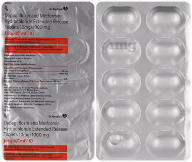 Daplo MF 10mg/1000mg Tablet ER