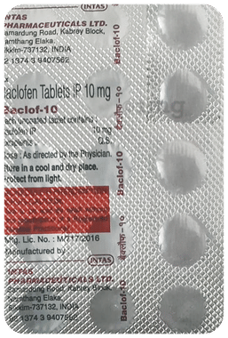 Baclof 10 Tablet