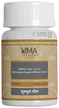 Uma Ayurveda Mahayograj Guggulu (Without Silver ) Tablet Uma Ayurveda Mahayograj Guggulu (Without Silver ) Tablet