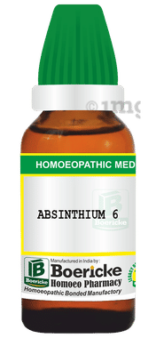 Boericke Absinthium Dilution (30ml Each) 6