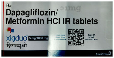 Xigduo 5mg/1000mg Tablet IR