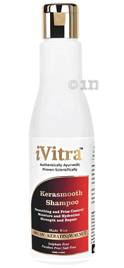 iVitra Kerasmooth Shampoo for Dry, Frizzy Hair | Soy-Based Natural Keratin | Repair & Protect Shampoo iVitra Kerasmooth Shampoo for Dry, Frizzy Hair | Soy-Based Natural Keratin | Repair & Protect Shampoo
