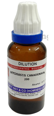 Sett Dey Hydrastis Canadensis Dilution 200 Sett Dey Hydrastis Canadensis Dilution 200