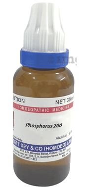 Sett Dey Phosphorus Dilution 200 Sett Dey Phosphorus Dilution 200