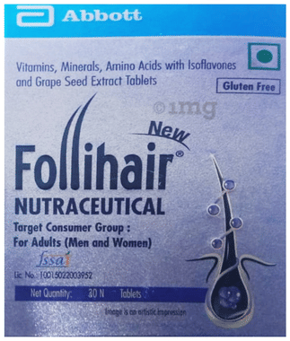 New Follihair Tablet | Strengthens, Stimulates & Nourishes Hair Follicles