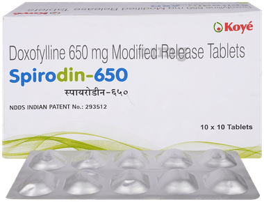 Spirodin 650 Tablet MR