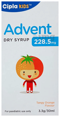 Advent 228.5mg Dry Syrup Tangy Orange