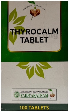 Vaidyaratnam Thyrocalm Tablet Vaidyaratnam Thyrocalm Tablet