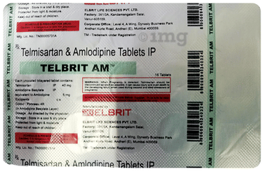 Telbrit AM 40mg/5mg Tablet