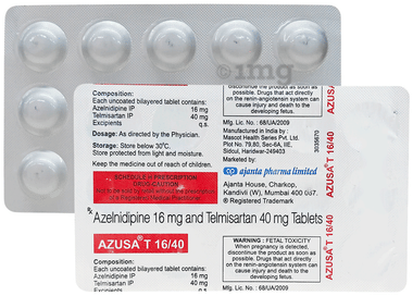 Azusa T 40mg/16mg Tablet