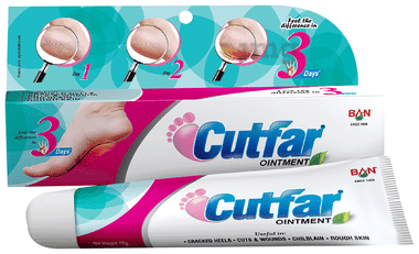 Ban Labs Cutfar Ointment | Soothes Cracked Heel | Ointment