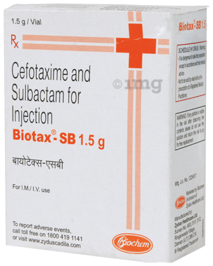 Biotax SB 1000 mg/500 mg Injection