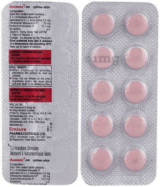 Asomex-OH Tablet